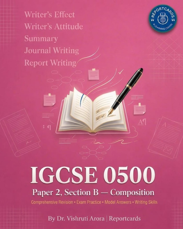 IGCSE 0500 Paper 2, Section B: Composition workbook cover